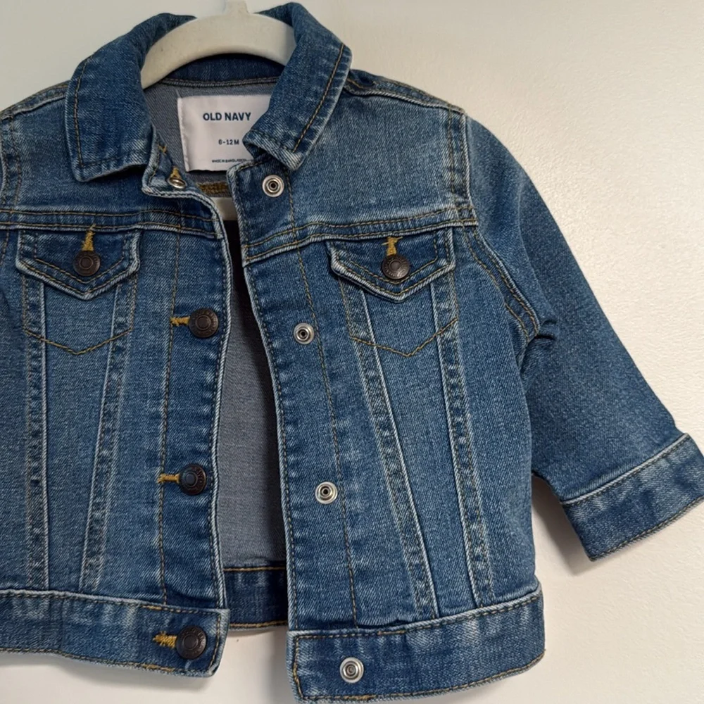 Old Navy Blue Denim Kids Jacket